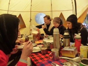 Our camping was made as comfortable as possible by the wonderful porters