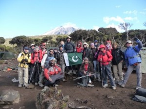 Kili- group flag pic last day