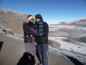 On top of Kili